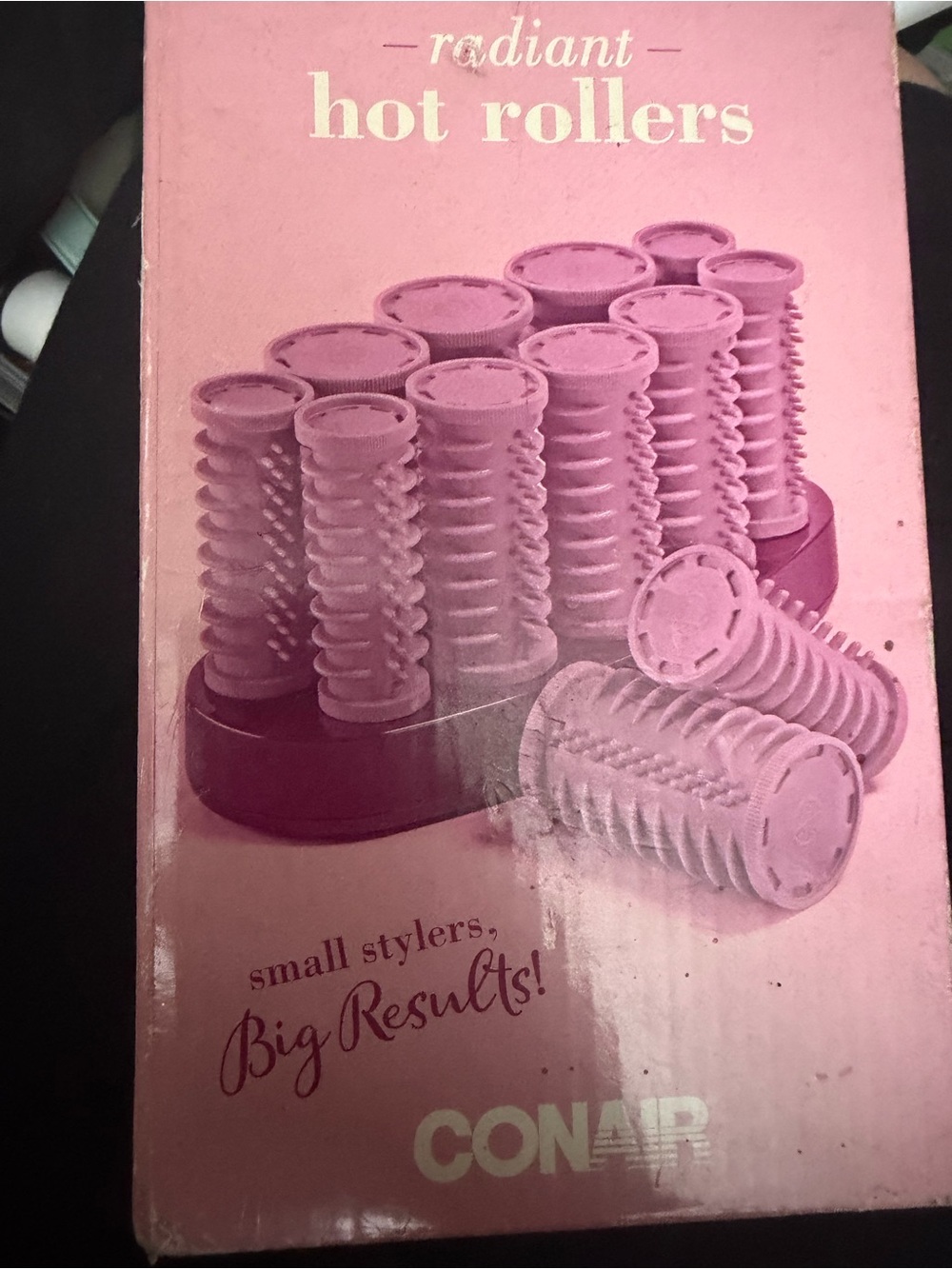 Conair Radiant Hot Rollers Set - Pink Styling Rollers